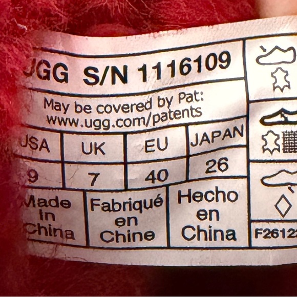 Ugg Classic Ultra Mini Suede Shearling Slip-On Boots - Picture 7 of 8